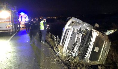 Çorum’da trafik kazası! 1 can kaybı, 1 yaralı