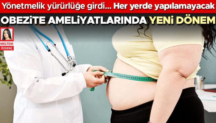 Obezite ameliyatlarında yeni dönem